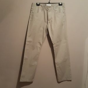 Calvin Klein mens lightweight khaki's 31x30